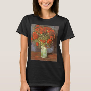 Vincent van Gogh Stilleven Vaas met rode klaprozen T-shirt
