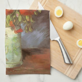 Vincent van Gogh Stilleven Vaas met rode klaprozen Theedoek (Quarter Fold)