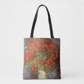 Vincent van Gogh Stilleven Vaas met rode klaprozen Tote Bag (Voorkant)