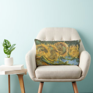 Vincent van Gogh - Stilleven: Vier afgesneden zonn Kussen