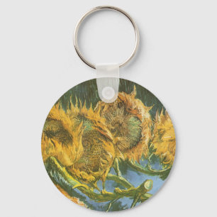 Vincent van Gogh - Stilleven: Vier afgesneden zonn Sleutelhanger