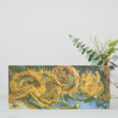 Vincent van Gogh - Stilleven: vier snijbloemen (Staand voorkant)