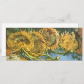 Vincent van Gogh - Stilleven: vier snijbloemen (Voorkant / Achterkant)