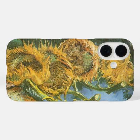 Vincent van Gogh - Stilleven: vier snijbloemen Case-Mate iPhone Case (Achterkant (horizontaal))