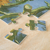 Vincent van Gogh - Stilleven: vier snijbloemen Legpuzzel (Zijkant)