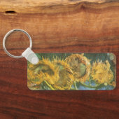 Vincent van Gogh - Stilleven: vier snijbloemen Sleutelhanger (Achterkant)