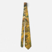 Vincent van Gogh - Stilleven: vier snijbloemen Stropdas (Achterkant)