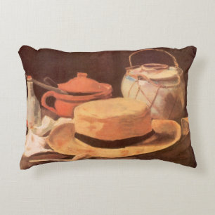 Vincent van Gogh - Stilleven w Yellow Straw Pet Accent Kussen