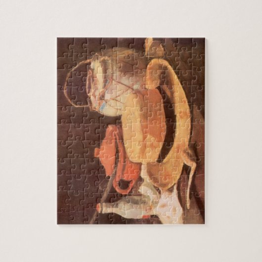 Vincent van Gogh - Stilleven w Yellow Straw Pet Legpuzzel (Verticaal)