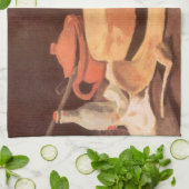 Vincent van Gogh - Stilleven w Yellow Straw Pet Theedoek (Gevouwen)