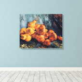 Vincent Van Gogh - stilstaand leven met peren Canvas Afdruk (Insitu (Houten vloer))
