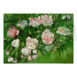 Vincent Van Gogh - stilstaande levensroze roses Fi