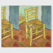 Vincent Van Gogh Stoel met Pijp Cadeaupapier (Vlak)