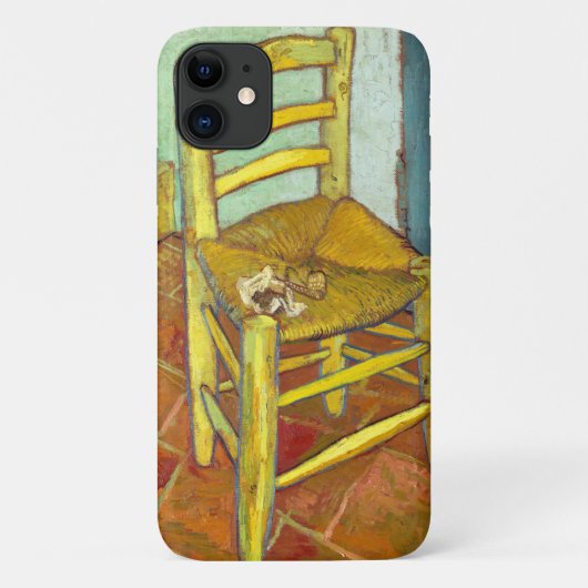 Vincent Van Gogh Stoel met Pijp Case-Mate iPhone Case (Achterkant)