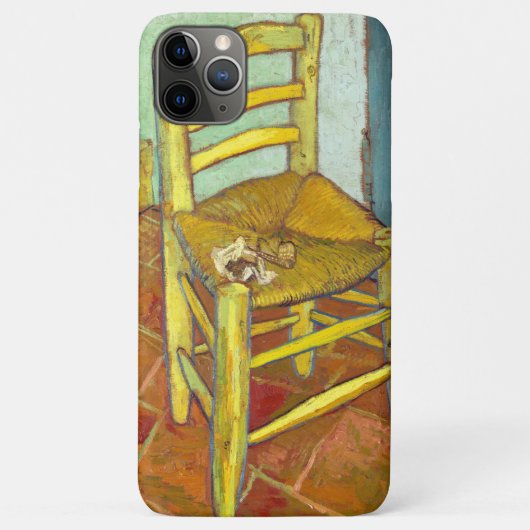 Vincent Van Gogh Stoel met Pijp Case-Mate iPhone Case (Achterkant)