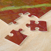 Vincent Van Gogh-stoel met pijpleiding Legpuzzel (Zijkant)