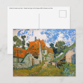 Vincent van Gogh - Straat in Auvers-sur-Oise Briefkaart (Voorkant / Achterkant)