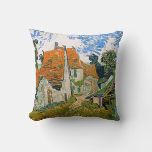 Vincent van Gogh - Straat in Auvers-sur-Oise Kussen