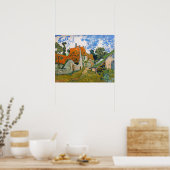 Vincent van Gogh - Straat in Auvers-sur-Oise Poster (Keuken)