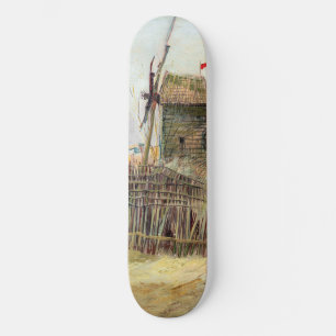 Vincent van Gogh - Straatbeeld in Montmartre Persoonlijk Skateboard