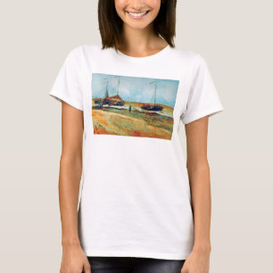 Vincent Van Gogh - Strand bij Scheveningen Kunstwe T-shirt