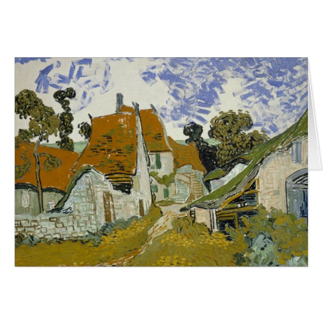 Vincent van Gogh - Street in Auvers-sur-Oise (Voorkant Horizontaal)