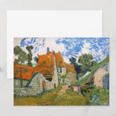 Vincent van Gogh - Street in Auvers-sur-Oise Bedankkaart (Voorkant / Achterkant)