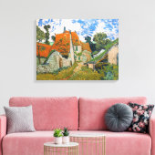 Vincent van Gogh - Street in Auvers-sur-Oise Canvas Afdruk (Insitu (Woonkamer))