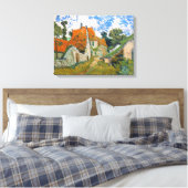 Vincent van Gogh - Street in Auvers-sur-Oise Canvas Afdruk (Insitu (Slaapkamer))