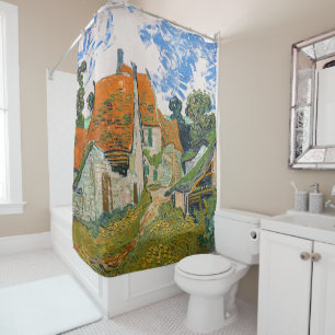 Vincent van Gogh - Street in Auvers-sur-Oise Douchegordijn