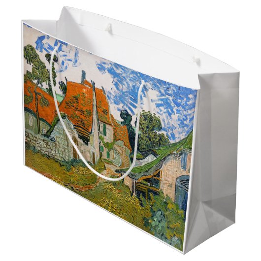 Vincent van Gogh - Street in Auvers-sur-Oise Groot Cadeauzakje (Achterkant Gekanteld)
