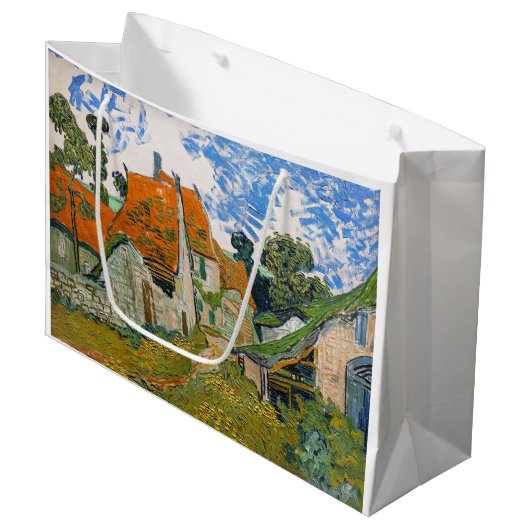 Vincent van Gogh - Street in Auvers-sur-Oise Groot Cadeauzakje (Voorkant Gekanteld)