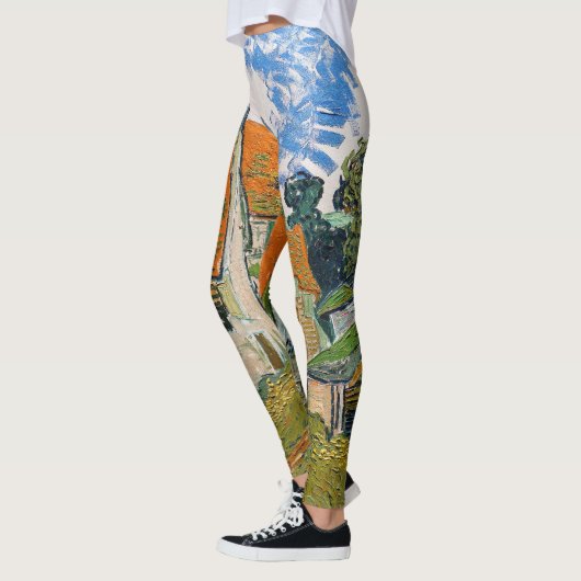 Vincent van Gogh - Street in Auvers-sur-Oise Leggings (Links)