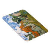 Vincent van Gogh - Street in Auvers-sur-Oise Magneet (Rechterzijde)