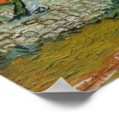 Vincent van Gogh - Street in Auvers-sur-Oise Poster (Hoek)