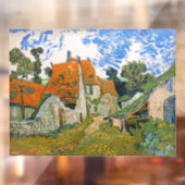 Vincent van Gogh - Street in Auvers-sur-Oise Raamsticker (Vel 2)