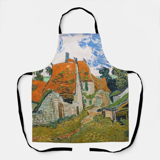 Vincent van Gogh - Street in Auvers-sur-Oise Schort (Voorkant)