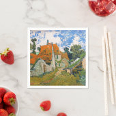 Vincent van Gogh - Street in Auvers-sur-Oise Servet (Insitu)