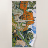 Vincent van Gogh - Street in Auvers-sur-Oise Strandlaken (Voorkant)