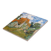 Vincent van Gogh - Street in Auvers-sur-Oise Tegeltje (Zijkant)