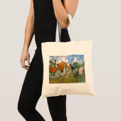 Vincent van Gogh - Street in Auvers-sur-Oise Tote Bag (Voorkant (product))