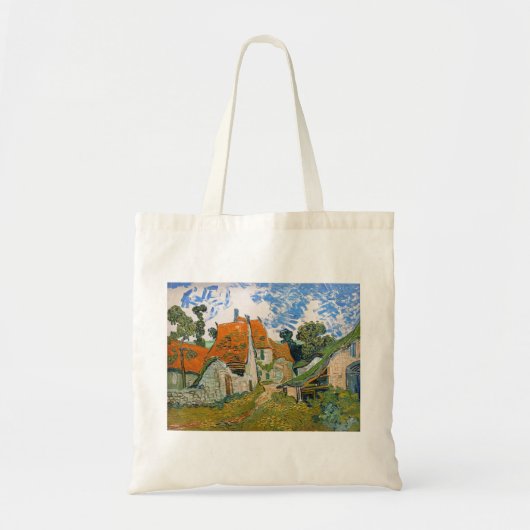 Vincent van Gogh - Street in Auvers-sur-Oise Tote Bag (Voorkant)