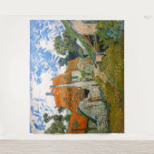 Vincent van Gogh - Street in Auvers-sur-Oise Wandkleed (Voorkant)