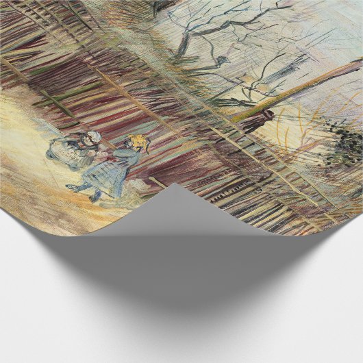 Vincent van Gogh - Street Scene in Montmartre Cadeaupapier (Hoek)