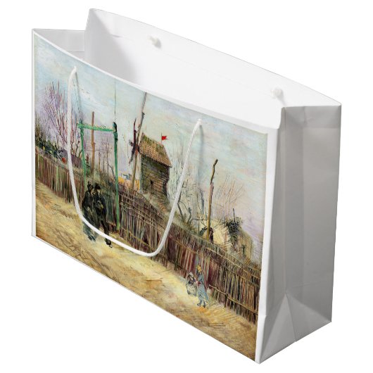 Vincent van Gogh - Street Scene in Montmartre Groot Cadeauzakje (Voorkant Gekanteld)