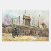 Vincent van Gogh - Street Scene in Montmartre Inpakpapier Vel (Voorkant 3)