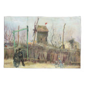 Vincent van Gogh - Street Scene in Montmartre Kussensloop (Achterkant)