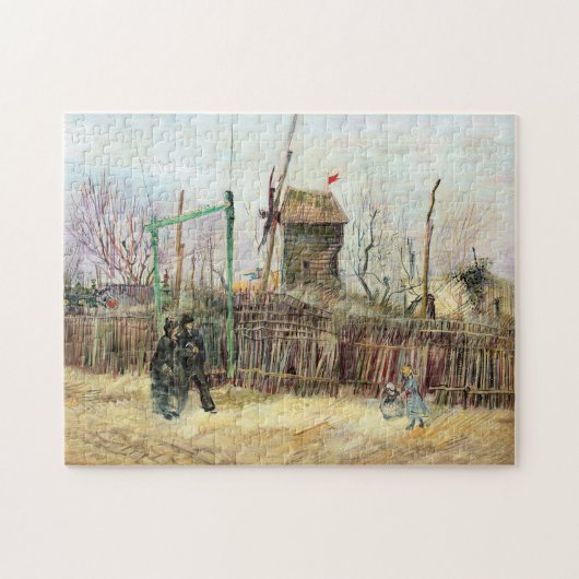 Vincent van Gogh - Street Scene in Montmartre Legpuzzel (Horizontaal)