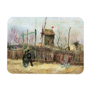 Vincent van Gogh - Street Scene in Montmartre Magneet