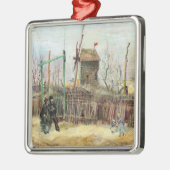 Vincent van Gogh - Street Scene in Montmartre Metalen Ornament (Links)